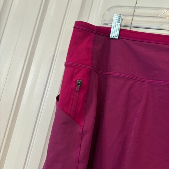 Athleta Action Skort In Doby Purple Skort Size Large‎ - Picture 5 of 9